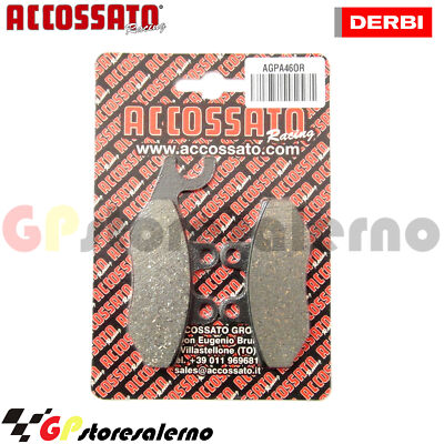 AGPA46OR ORGANISCHE BELÄGE VORNE ACCOSSATO DERBI 50 BOULEVARD 2T 2009