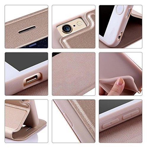 Book Case Display Window Protective Flip Magnetic Call Stylish Cover For Sony - Picture 12 of 16
