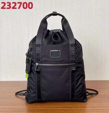 Tumi Alpha Bravo Transport Drawstring Backpack Shoulder Bag Business Sports Bag