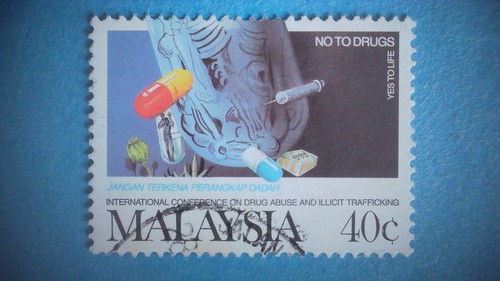 Malaysia. 1987. 40c International Conference on Drug Abuse. SG374. Used. P13.