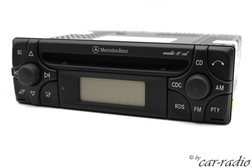 Mercedes W123 Radio Audio 10 CD MF2910 MP3 Bluetooth E-Klasse S123 Autoradio - Bild 7 von 9