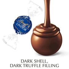 Lindt LINDOR DARK LUSCIOUS Chocolate TRUFFLES MIX CANDY BULK BAG VALUE PRICE NOW
