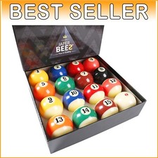 Smooth-Playing 2.25" Pool Balls Set - Tournament Quality for Ultimate Gameplay