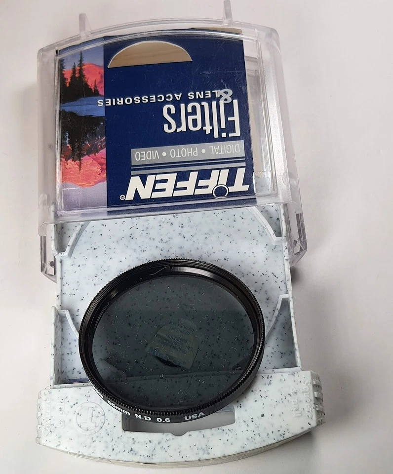 Tiffen 55mm Neutral Density ND 0.6 Glass Lens Color Conversion Filter 55 mm USA - Image 3 of 4