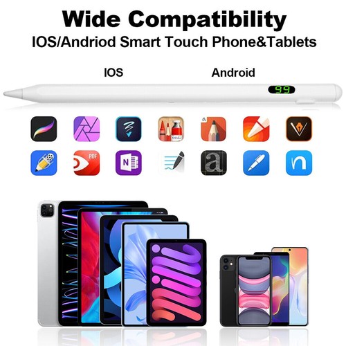 Universal Digital Stylus Pen Eingabestift Magnetisch für IOS iPad Samsung Handy - Bild 2 von 24