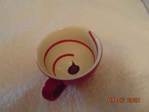 Starbucks Halloween 3D Monster "BOO" Red & White 12 oz. cup mug 2006 - Picture 3 of 9
