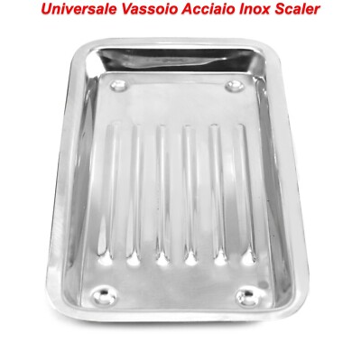 Acciaio Inox Medicale Vassoio In Acciaio Inox 215x105x20mm - Per Strumenti Chirurgici, Veterinari, Dentali Acciaio Inox Riutilizzabile - Foto 5