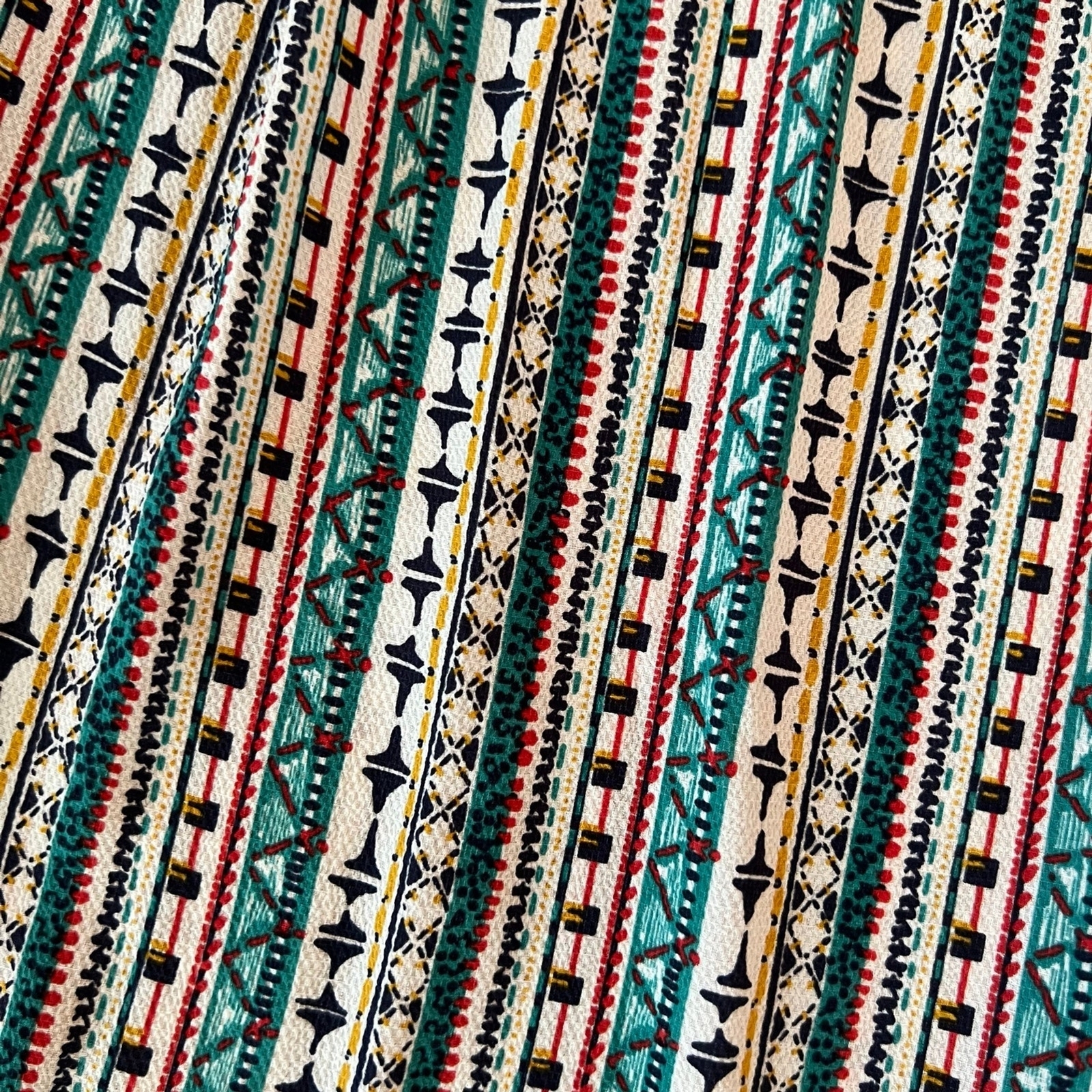 ZARA BASIC Pants Womens Large Multicolored High W… - image 10