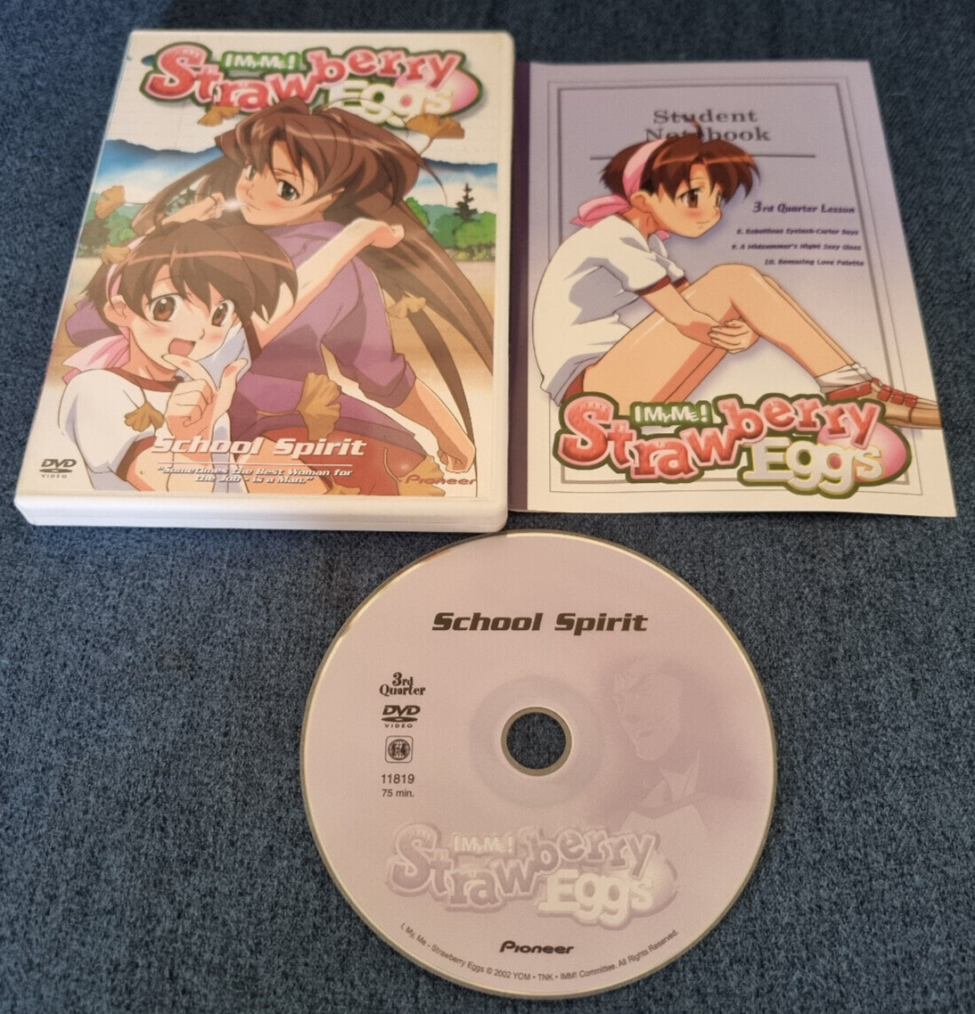 DVD I My Me Strawberry Eggs School Spirit Anime