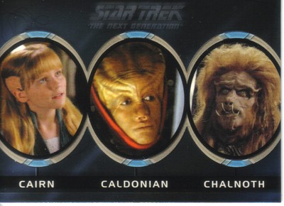 The Complete Star Trek: TNG Teil 1 Aliens card A4