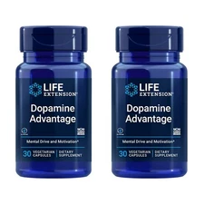 Life Extension Dopamine Advantage, Stay Sharp, Motivated, Youthful Dopamine 2 PK