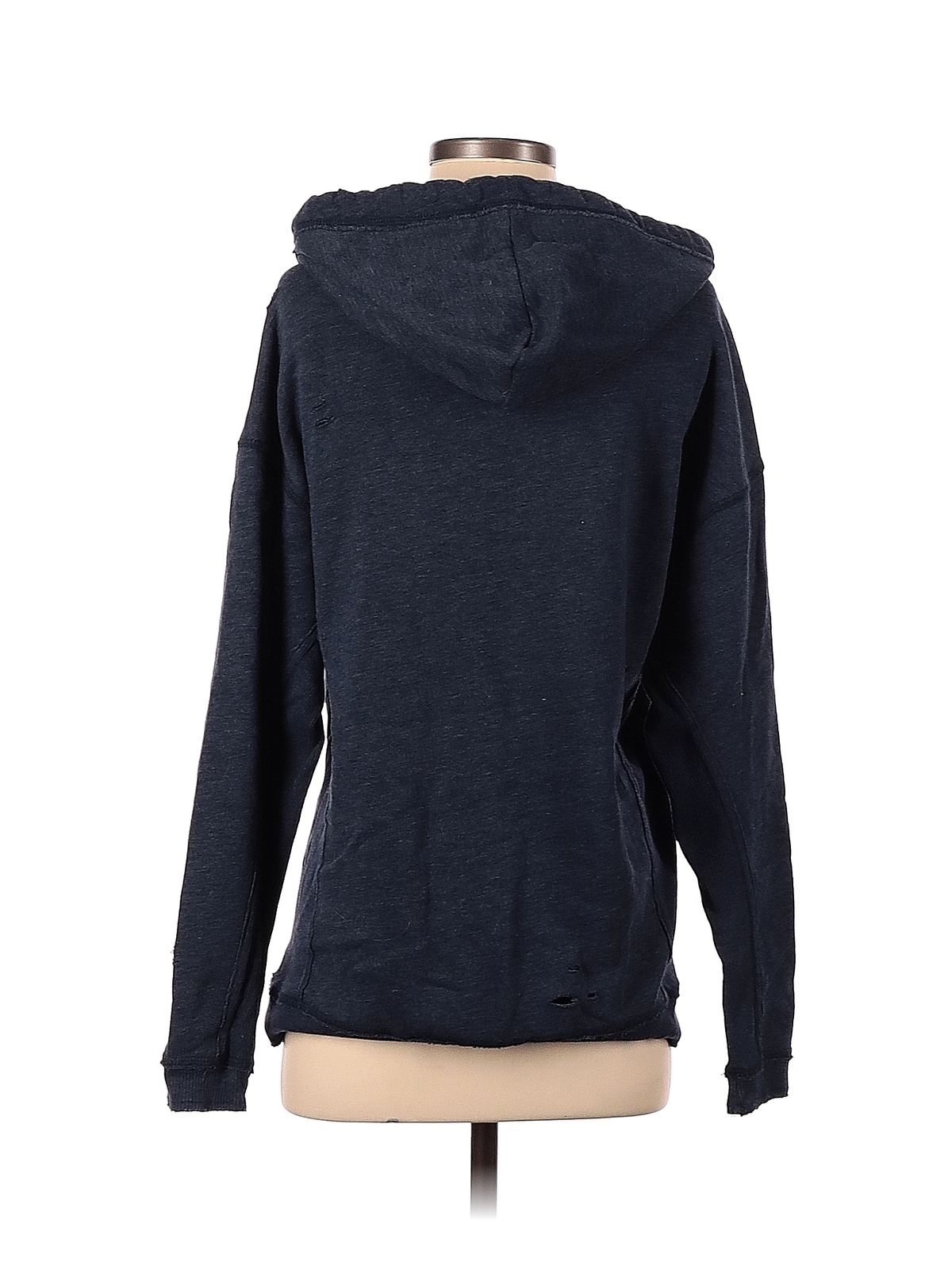 Hollister Women Blue Pullover Hoodie XS eBay