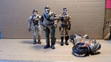 2010-2017 Lanard Soldiers 3 and Motorcycle 1 - 4" Tall China