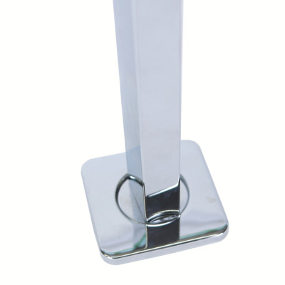 Zulaufarm Für Duschkopf – 30 Cm, Verchromtes Messing, Mit 1/2" Außengewinde & Rosette