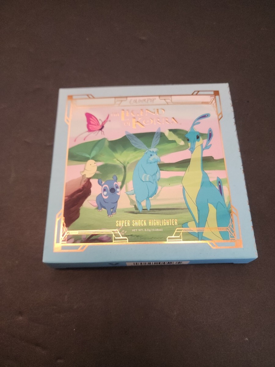 Colourpop Avatar LEGEND OF KORRA Super Shock Highlighter Palette