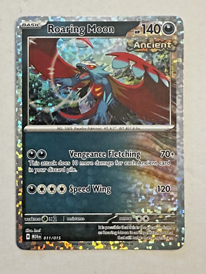 Roaring Moon 011/015 McDonald’s Pokemon Promo Card Holo NM or better QTY