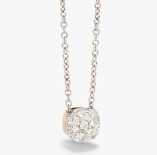 Pomellato Nudo Teo VVS1 Moissanite Pendants,925 Sterling Silver Pendant for her