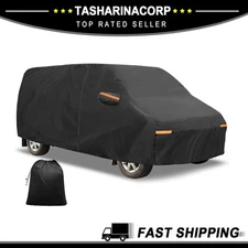 Car Cover W/ Left Side Door Zipper Aluminum Film for Ford Transit Connect New