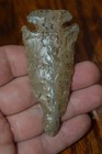 Damaged Carter Cave Chert Archaic Dovetail Floyd Co, Indiana 3.25 x 1.5 — photo 2