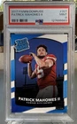 2017 Panini Donruss #327 Patrick Mahomes II RC ROOKIE PSA 9