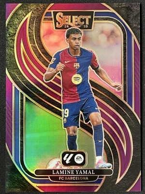 Lamine Yamal 2024-25 Panini Select La Liga Mezzanine Purple /99