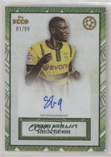 2024-25 Topps Deco UEFA Club Competitions Green 81/99 Serhou Guirassy Auto 14mf