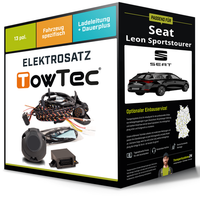 Elektrosatz 13-Pol Spezifisch für Seat Leon Sportstourer 03.2020-Jetzt Towtec