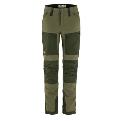 Fjallraven Womens Keb Agile Trousers Small Laurel Green / Deep Forest