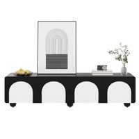 Sonnenh Tv-Schrank Weiß 180 X 38 X 45 Cm Mit Stauraum Wohnzimmer