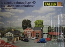 Faller - 5 Gebäudebausätze - Set Kleingewerbe - OVP