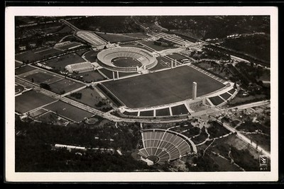 Berlin, Reichssportfeld, Dietrich Eckardt Stage, Olympia, Postcard 