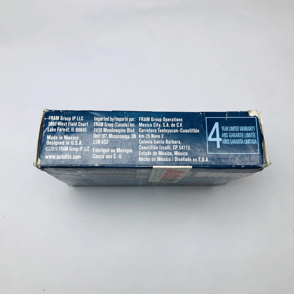 (PACK DE 4) BUJÍAS AUTOLITE PLATINUM AP63 Foto 3 de 4