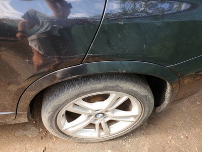 2013 BMW X3 OEM Black Left Rear Quarter Wheel Arch Trim