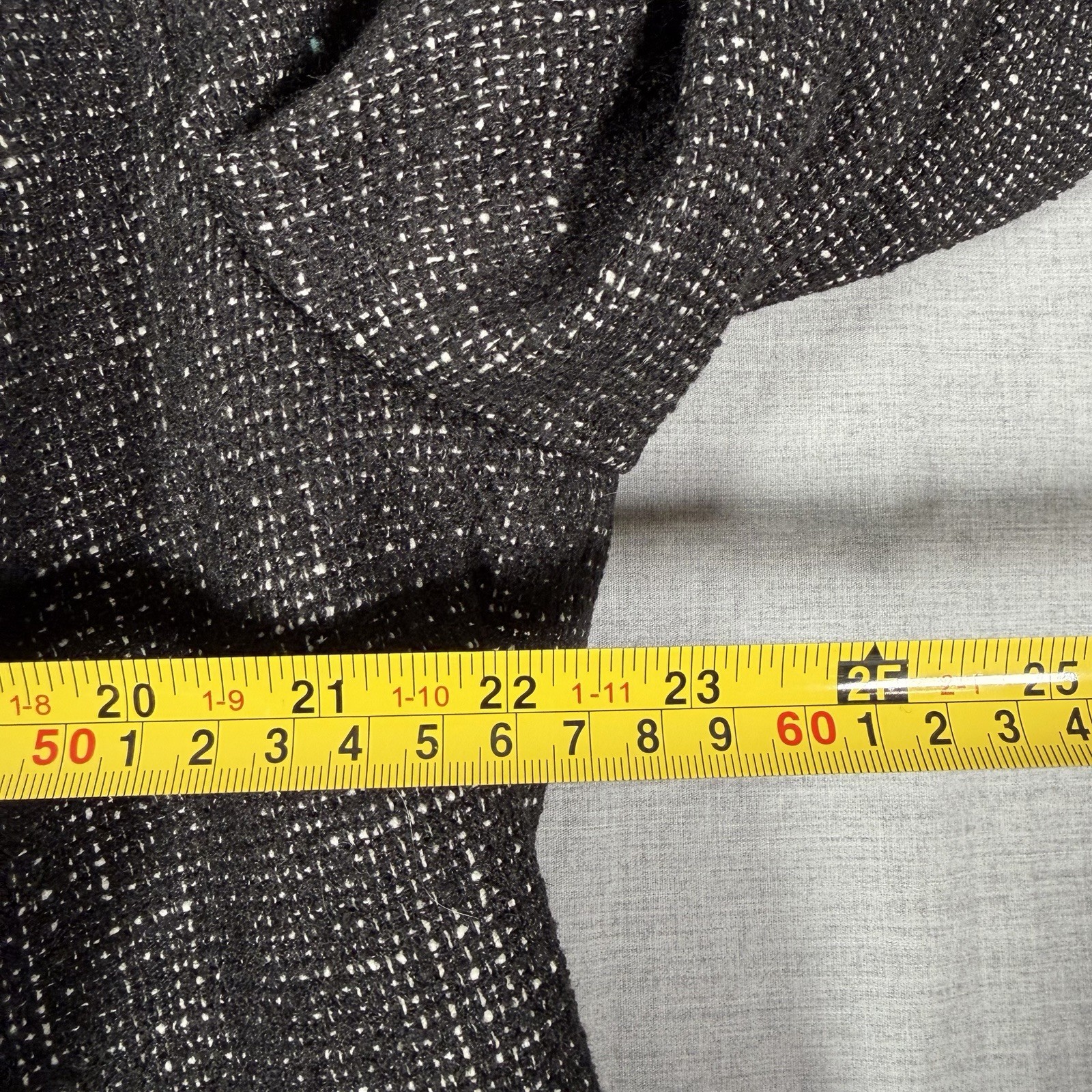 Halogen Tweed Blazer Jacket Button Chain Accents … - image 14