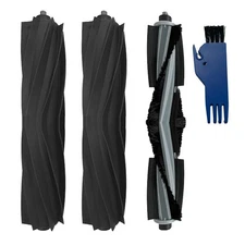 3 PCS Replacement Main Brush, Fits Ecovacs Deebot X2 Omni, X2 Combo, Roller, Vac