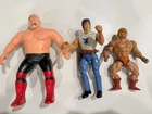 Vintage 80s Action Figure Lot He-Man Rambo WWF George Steele MOTU Bundle