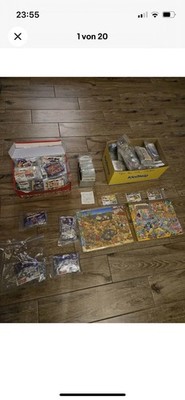 Ü-Ei Maxi Konvolut - 8,1 kg & Figuren 60x Plüsch, Puzzle 1994 +  Beipackzettel