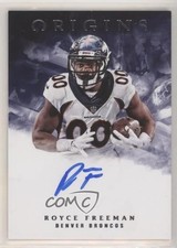 2018 Panini Origins Rookie Auto Royce Freeman #RA-RF Auto 2u3