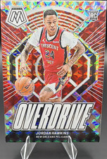 Panini 2023-24 Mosaic Overdrive Rookie Jordan Hawkins #19 New Orleans Pelicans