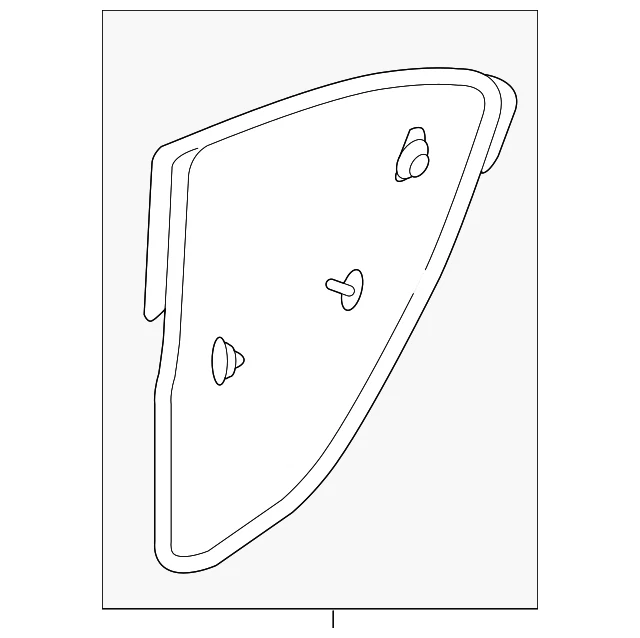 Genuine Honda 2013-2017 Accord Door Weather-Strip 72850-T2A-A02