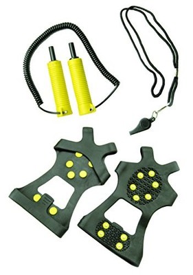  Ice Safety Kit, Black and Yellow 