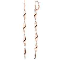 "Jobo \"48315\" OhrhäNger Spirale 925 Sterling Silber Rotgold Vergoldet Ohrringe G"
