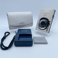 Canon IXY DIGITAL 20 IS Rare Color Compact Camera with Accessories