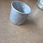 Antique Aluminum Tin Baby Cup Small — photo 3