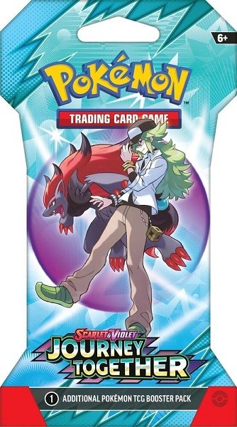 Pokemon Scarlet and Violet SV9 Journey Together Sleeved Booster Pack