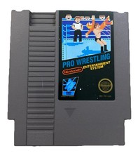 Pro Wrestling Nintendo NES - 3 Screw - Authentic