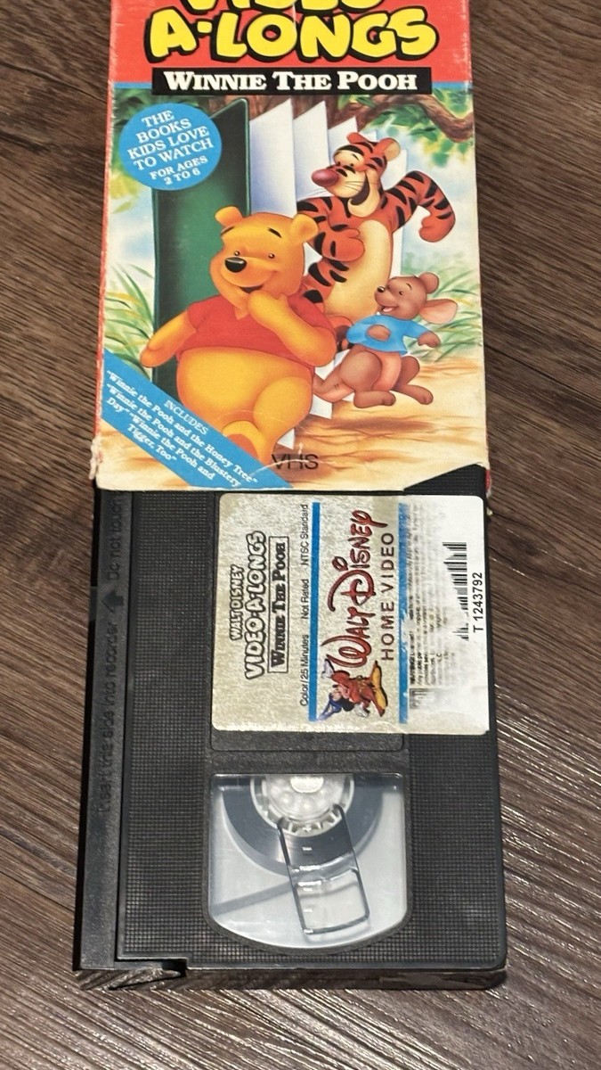 Walt Disney Video-A-Longs Winnie The Pooh (VHS, 1986) | eBay