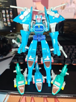 Vintage Bandai 2007 Machine Robo Rescue MRR Hyper Gyro Robo Combiner Lot