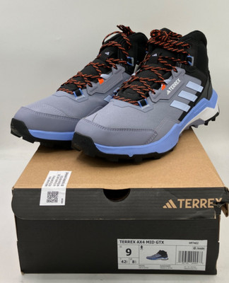 ADIDAS TERREX AX4 MID GTX GORE TEX Mens Size 9 Mid Top Hiking Shoes