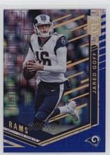 2018 Donruss Elite Blue 5/10 Jared Goff #17 2b6